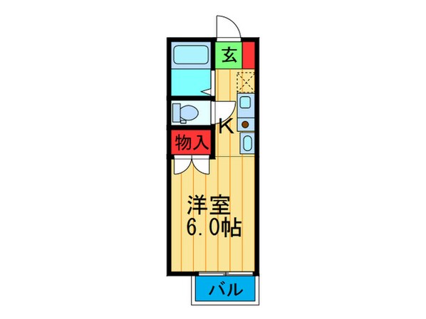 ヴァン　メゾンの物件間取画像